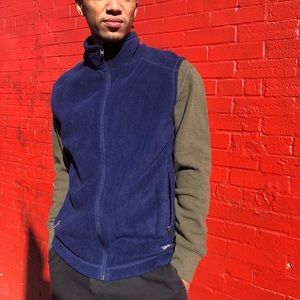 Patagonia fleece zip-up vest